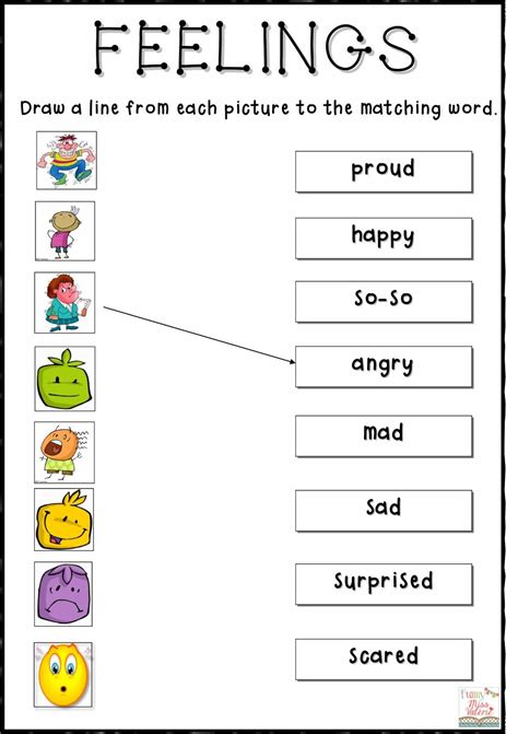 The workbook contains word family cvc sentences that are easy to read. Feelings | Activity sheets for kids, Student humor, Middle school lesson plans