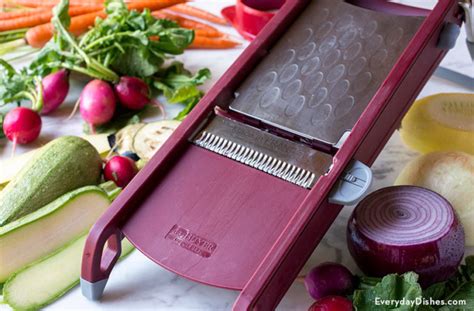 Kitchen Tips How To Use A Mandolin Slicer Video