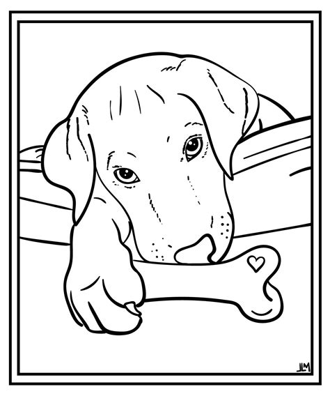 Dog Coloring Page 35 Dog Coloring Pages Breeds Bones And Dog Houses
