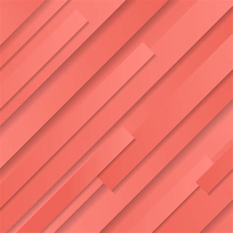 Abstract Coral Color Pink Striped Geometric Oblique Background And