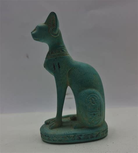 ancient egyptian antiques statue egyptian goddess bastet pharaoh ubasti cat bc ebay in 2022