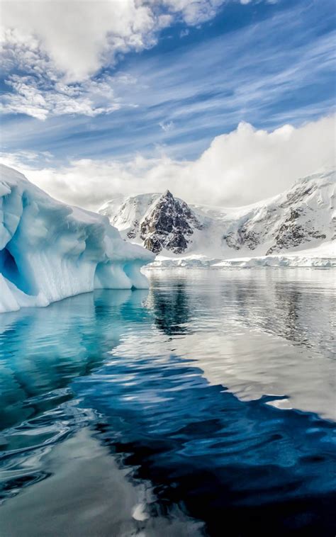 Antarctica Iceberg Ocean Free 4k Ultra Hd Mobile Wallpaper