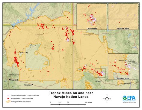 Tronox Abandoned Uranium Mines Navajo Nation Cleaning Up Abandoned