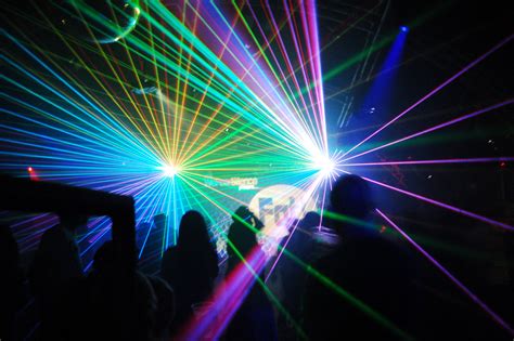 Laser Show Concert Lights Color Abstraction Psychedelic