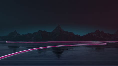 Synthwave Road 4k Hd Artist 4k Wallpapers Images
