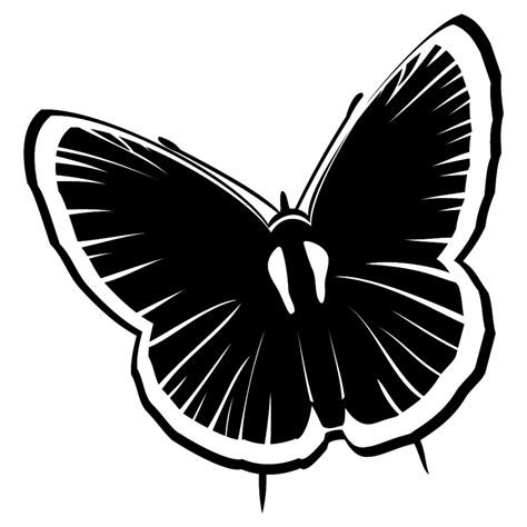 Free Butterfly Silhouette Vector Freevectors