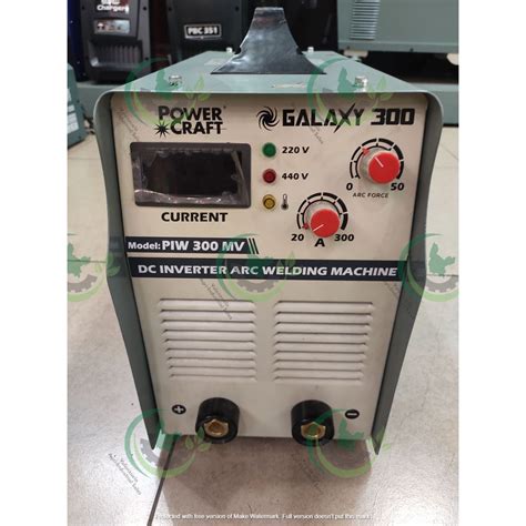 Power Craft Galaxy 300 DC Inverter Arc Welding Machine PIW 300 MV