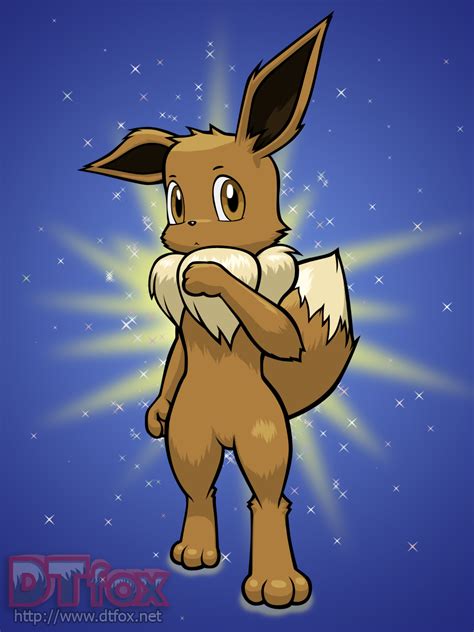 Eevee DTfox Furry Art