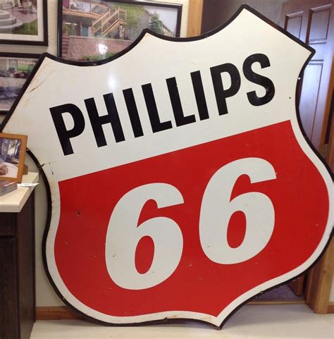 1950s Phillips 66 Sign Petroliana Pinterest Phillips 66 And Gas