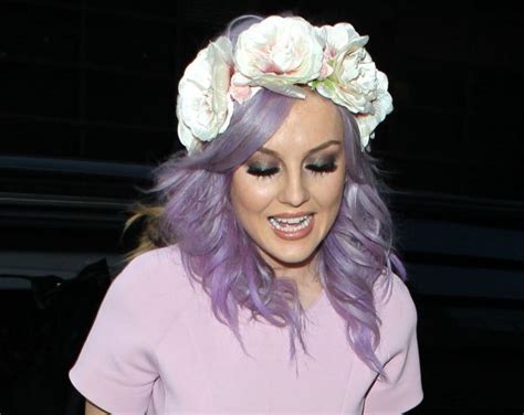 Little Mixs Perrie Edwards Debuts New Pink Hair