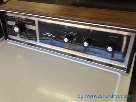 Large Images For On Sale Classic Kenmore 70 Series Washer Dryer Set