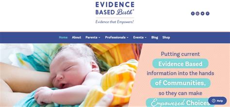 Meet The Website Evidence Based Birth Mas List