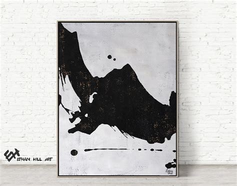 Large Minimalist Painting On Canvas Vertical Abstract Etsy