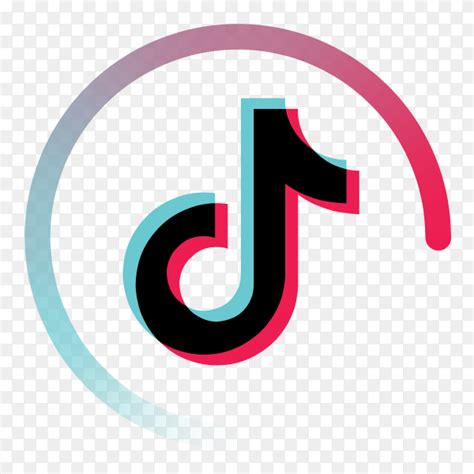 Youtube live logo, tiktok, video, musically, vine, online video platform, music video, live streaming, hashtag. Tiktok icon on transparent background PNG - Similar PNG