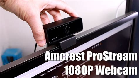 Amcrest Prostream Awc2198 Usb Webcam Review And Video Comparison Youtube