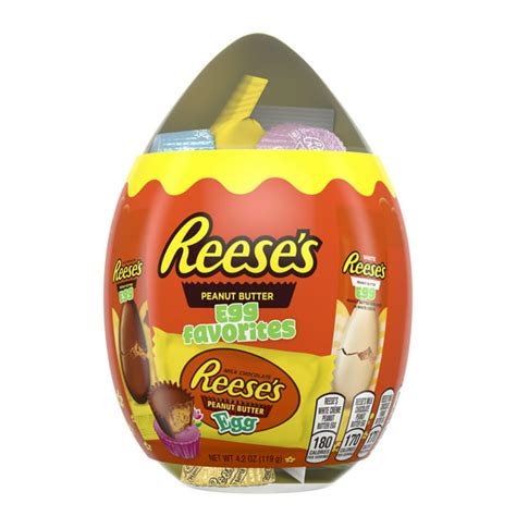 Reeses Easter Chocolate And Peanut Butter Assortment Candy Filled