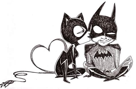 Batman And Catwoman By Khaedin On Deviantart Gatubela Batman Batman