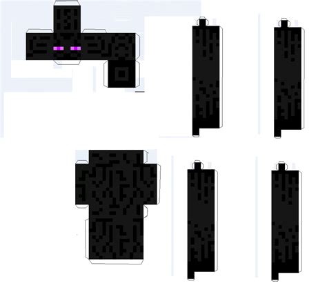 Minecraft Papercraft Guide Papercrfat Monsters