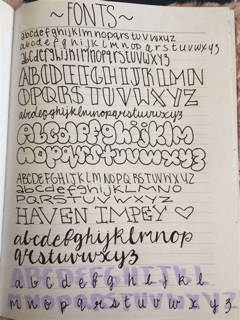 Beautiful Handwriting Sample In Print And Cursive Styles