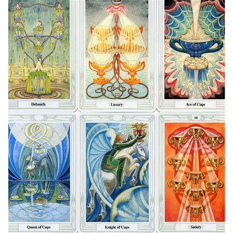 Crowley Thoth Tarot Cards By Aleister Crowley Holisticshop