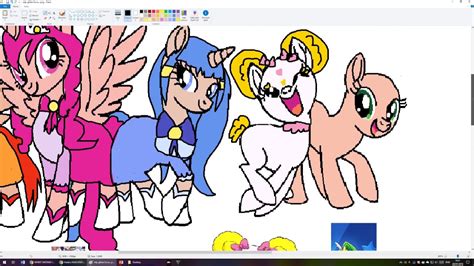Shining Bright Here Comes The Glitter Force Mlp Style Part 2 Youtube