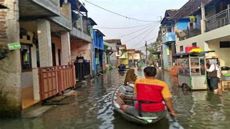 Banjir Luapan Sungai Citarum Kembali Terjang Dayeuhkolot Bandung