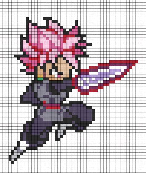 Goku Pixel Art Dibujos En Cuadricula Dibujos Pixelados Arte Pixel