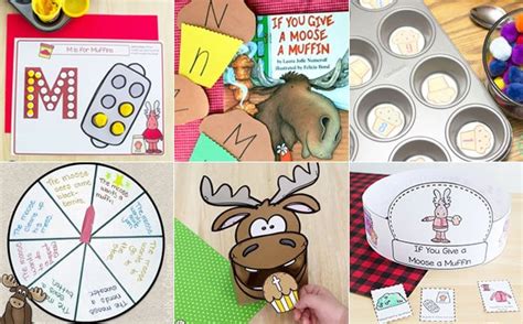 If You Give A Moose A Muffin Activities