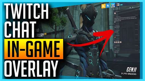 How To See Chat Overlay In Game How To Get Twitch Chat In Game With