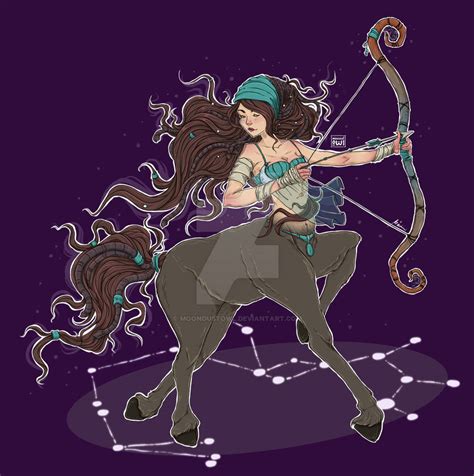 Zodiac Girls Sagittarius By Moondustowl On Deviantart