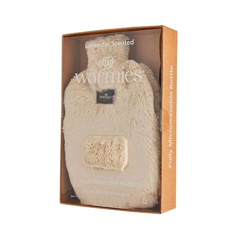 Warmies Luxury Almond Microwave Hot Water Bottle Microwave Heat Packs At Snape And Sons