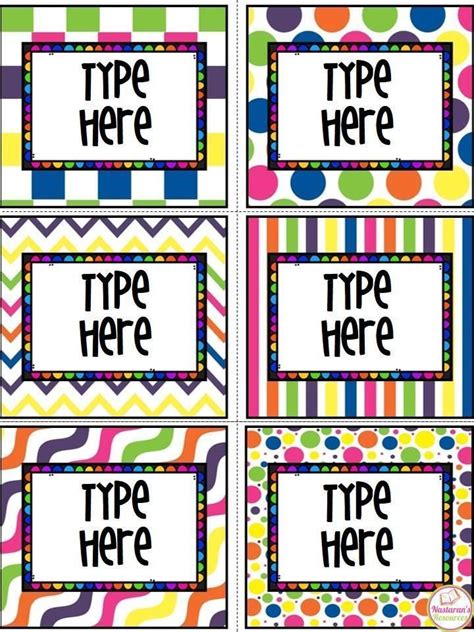 Editable Back To School T Tags First Week Of School Labels Desk