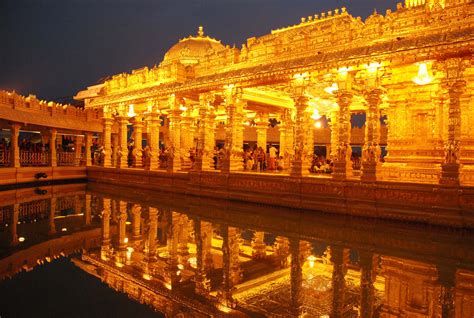 The Golden Temple Of Sripuram Situated In The City Of Vellore In