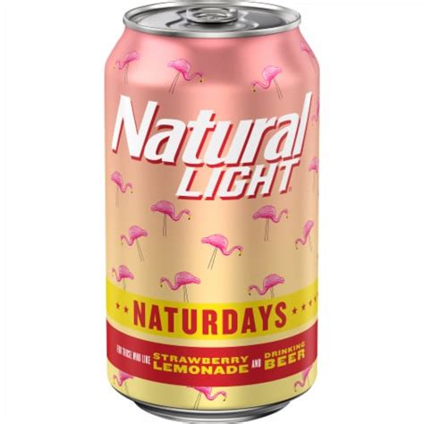 Natural Light Naturdays Strawberry Lemonade Beer 16 Fl Oz Ralphs