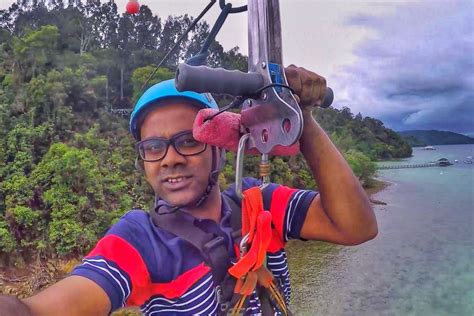 Ziplining The Longest Island To Island Zipline In The World The