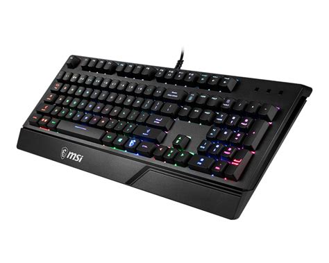 Buy Msi Vigor Gk Rgb Backlit Gaming Keyboard Krgkart Com