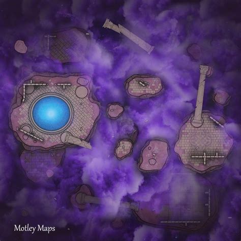 Astral Ruins Battlemap 20x20 Fantasymaps Fantasy Map Fantasy