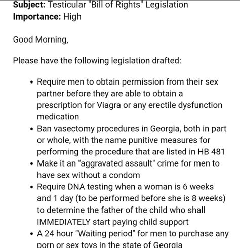 Georgia Rep Darshun Kendrick Introduces “testicular Bill Of Rights” Chicks On The Right