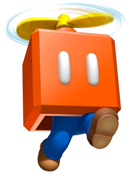 Propeller Block Mario Characters And Art Super Mario 3d Land Super