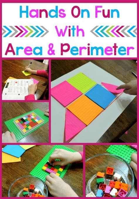Area And Perimeter Hands On Lesson Ideas That Are Fun Grade School