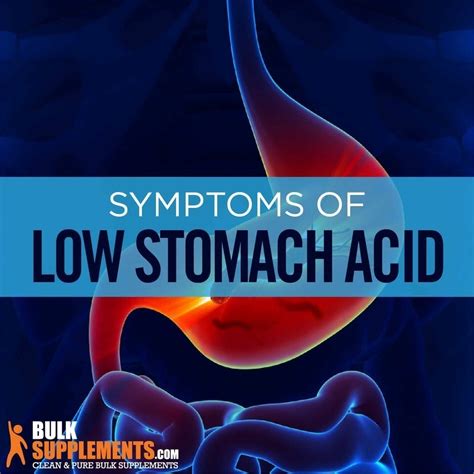 The Causes Of Low Stomach Acid Production