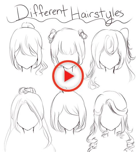 Anime Female Hairstyle Reference Hairstyle Anime Female