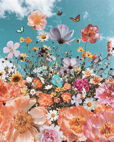 𝓀𝒶𝓉𝑒𝓈𝓅𝒶𝒸𝑒𝓁𝒾𝓃 Flower Wallpaper Art Collage Wall Aesthetic Iphone