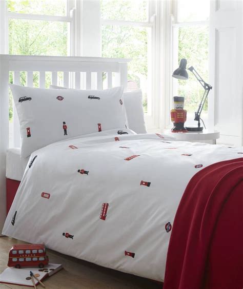 London Embroidered Bed Linen By The Fine Cotton Company