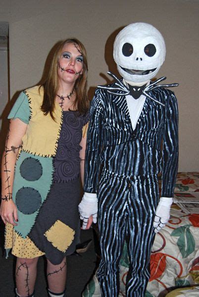 Jack Skellington And Sally Costumes Sally Costume Sally Halloween