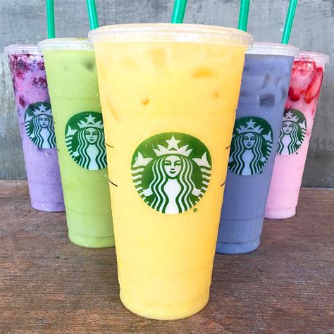 How To Order Each Of Starbucks Rainbow Drinks