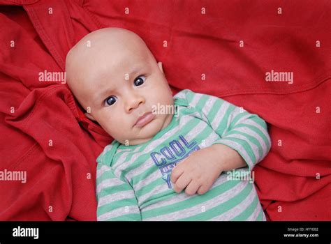 Cute Little Baby Boy Stock Photo Alamy