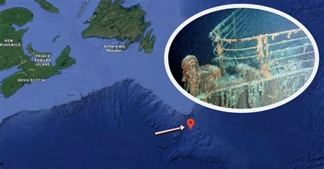 Google Maps Coordinates Detail Exactly Where The Titanic Sank In 1912
