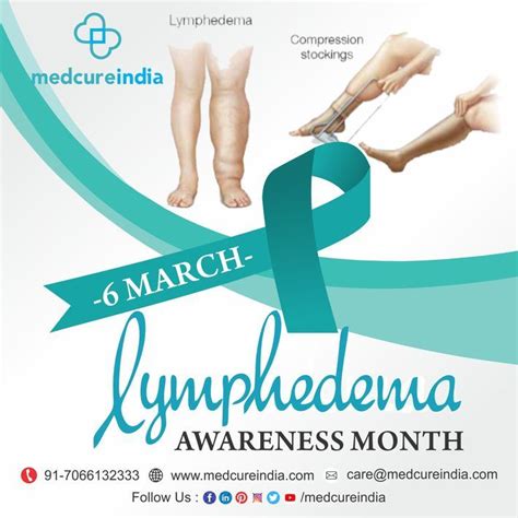 Lymphoedema Awareness Day Lymphedema Awareness Lymphedema Medical