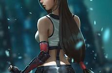 tifa lockhart fanart remake zerochan churchoftifa